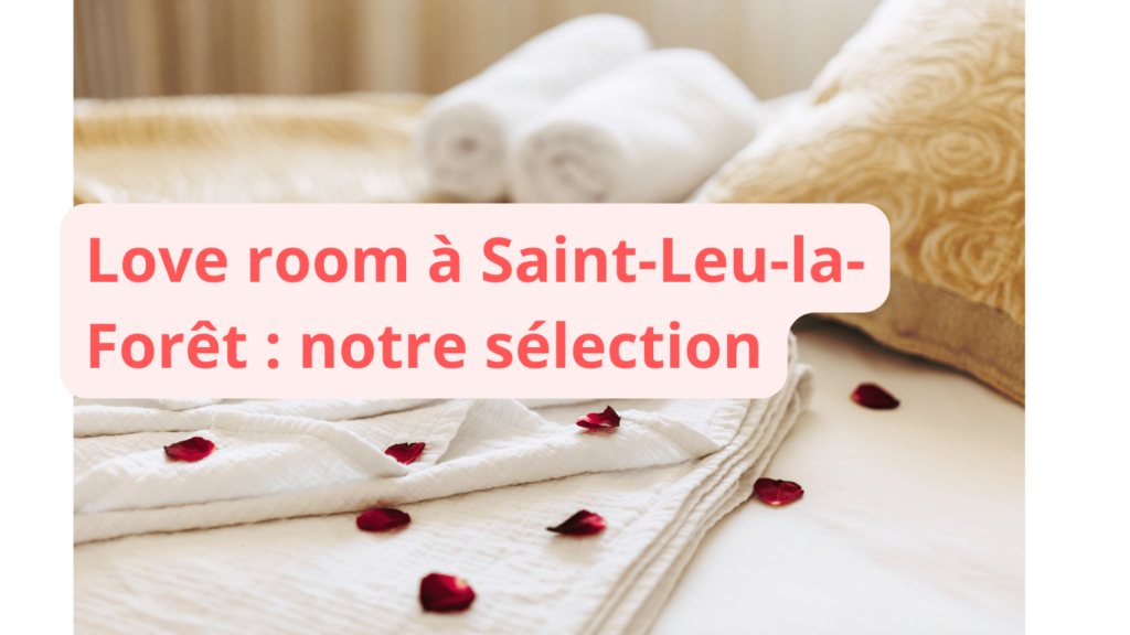 Love room à Saint-Leu-la-Forêt : notre sélection