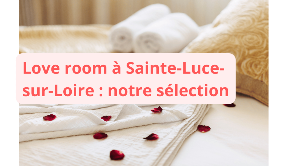 Love room à Sainte-Luce-sur-Loire : notre sélection