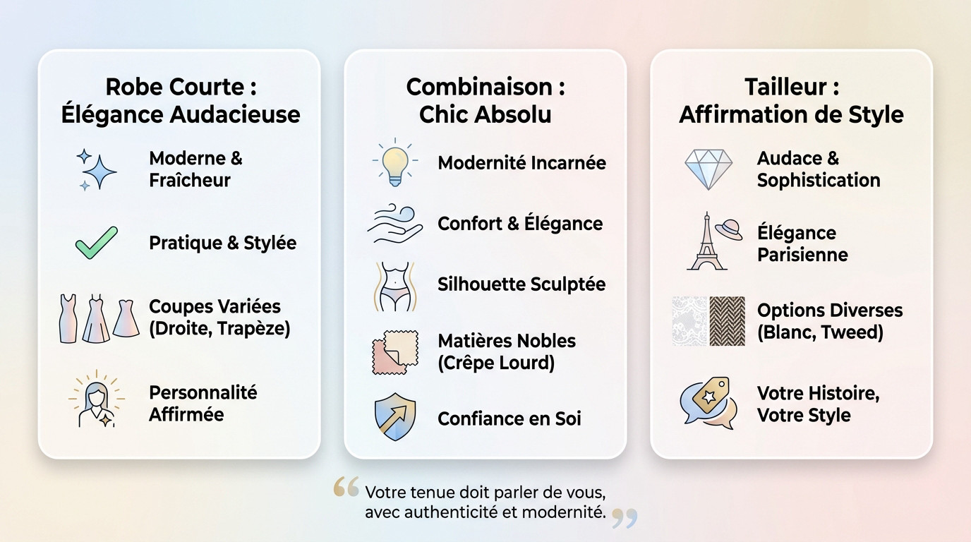 Mariée élégante en tenue moderne pour un mariage civil à la mairie